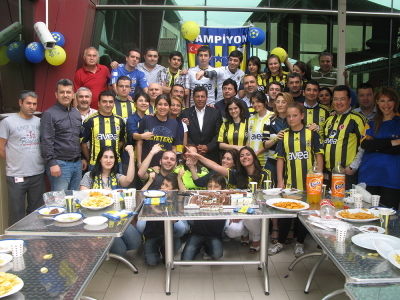 Fenerbahçe’nin Şampiyonluk Kutlaması