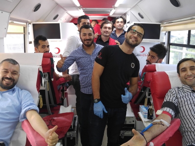 We Donated Blood for the Kızılay