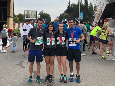 Mars Run team participated in the marathon run