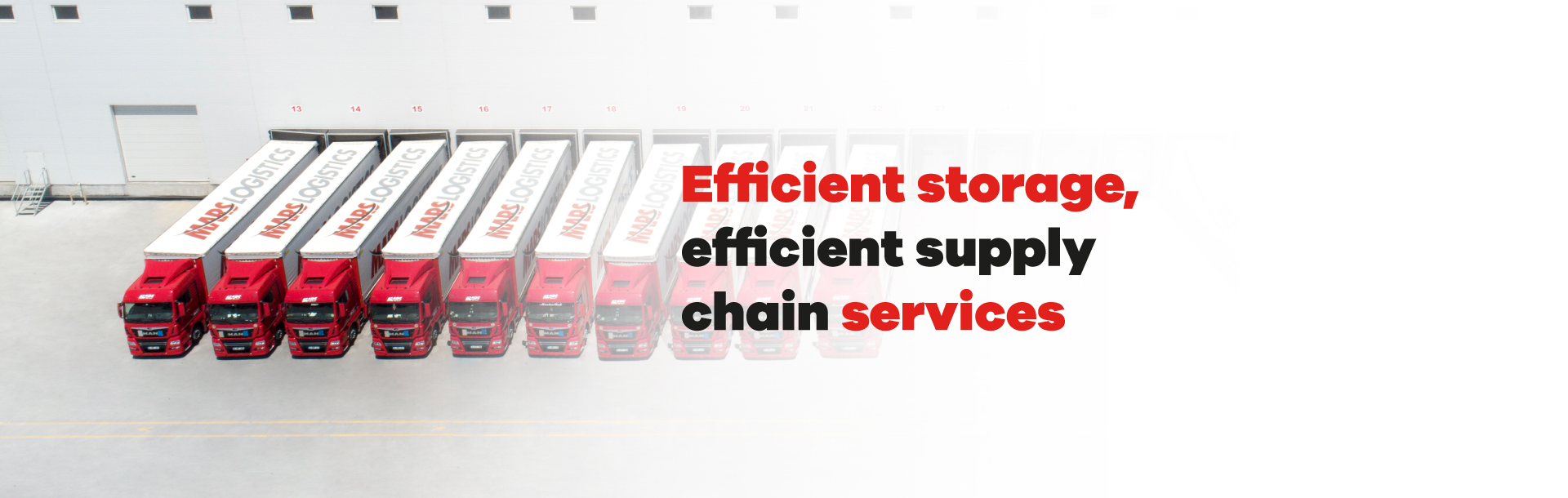 Efficient storage efficient supply chain services